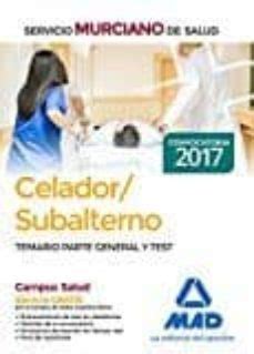 temario celador murcia|Celador/a del Servicio Murciano de Salud